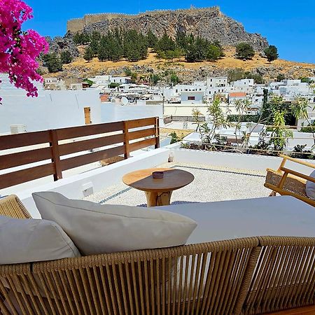 Villa Aphrodite Lindos Suites ภายนอก รูปภาพ